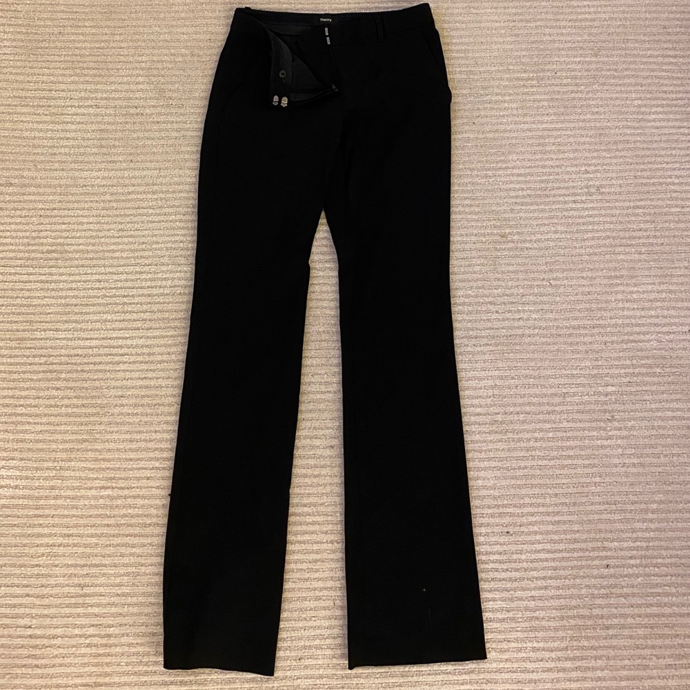 Theory size 2 black dress pants